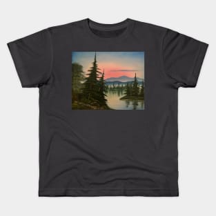 Island in the Wilderness Kids T-Shirt